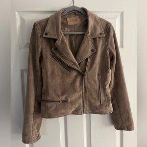 Tan/Brown Suede Jacket